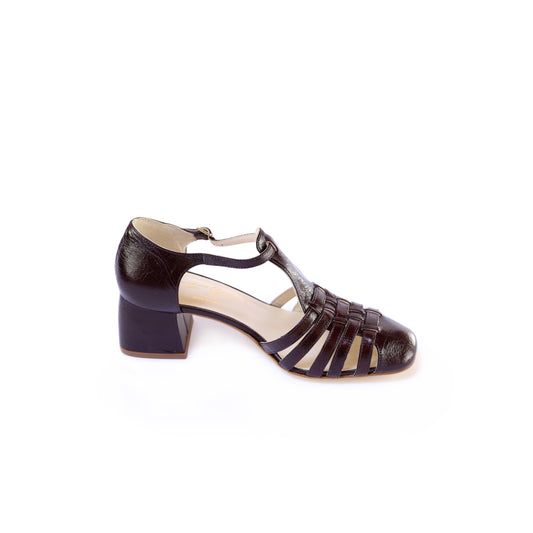 Sandali con tacco Mama Bordo Latex