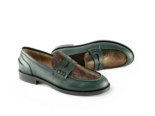 Mocassino Betty Verde