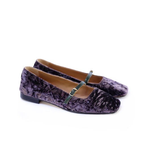 Angelica T.Moro in Steel Laminated Leather