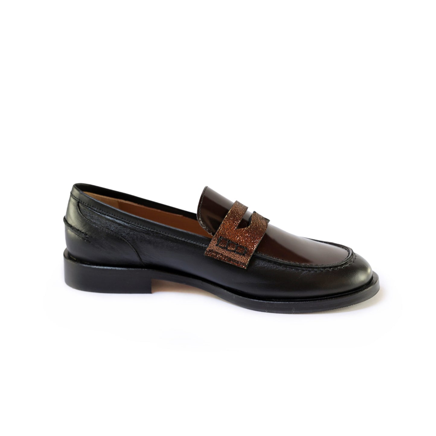 Betty Black Moccasin