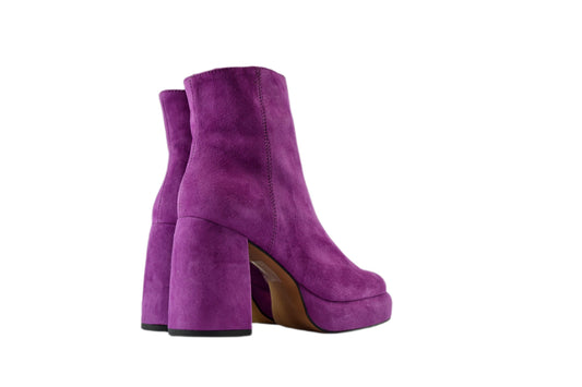 FEMME Pink Ankle Boots