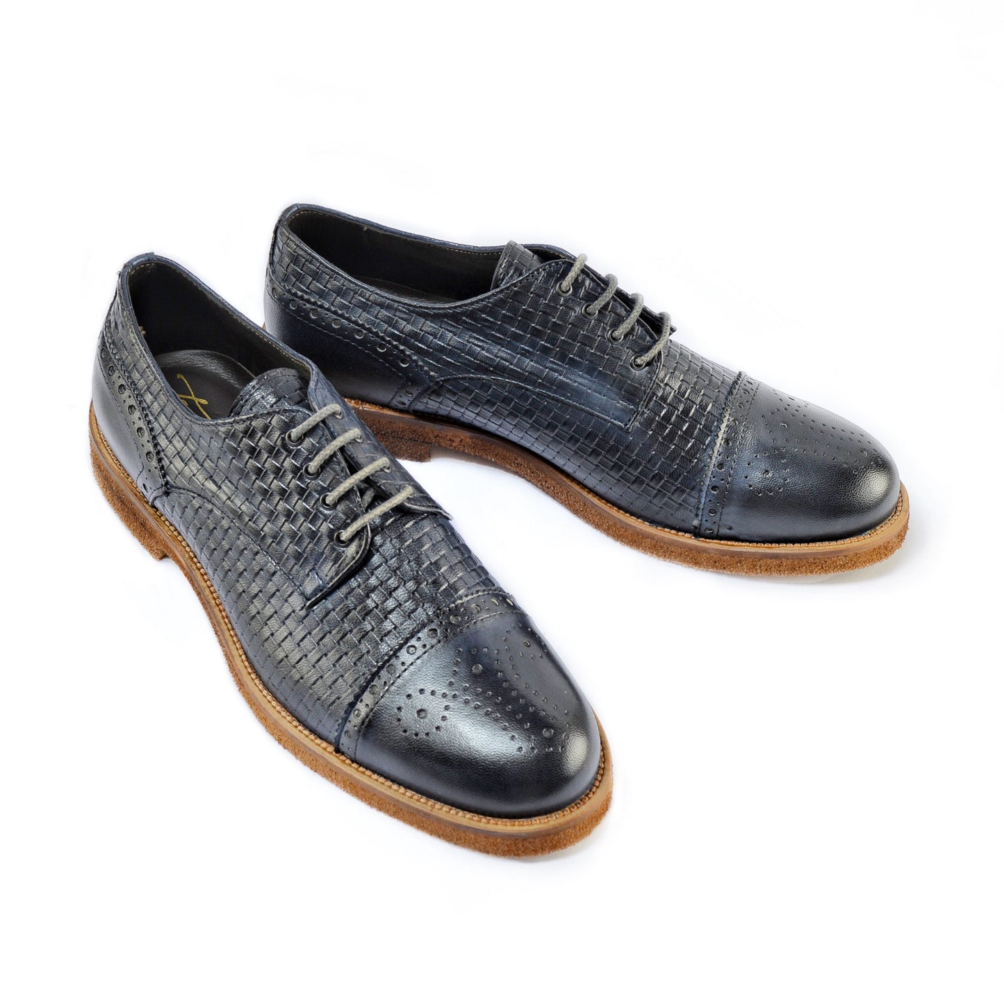 Scarpe Derby Blu