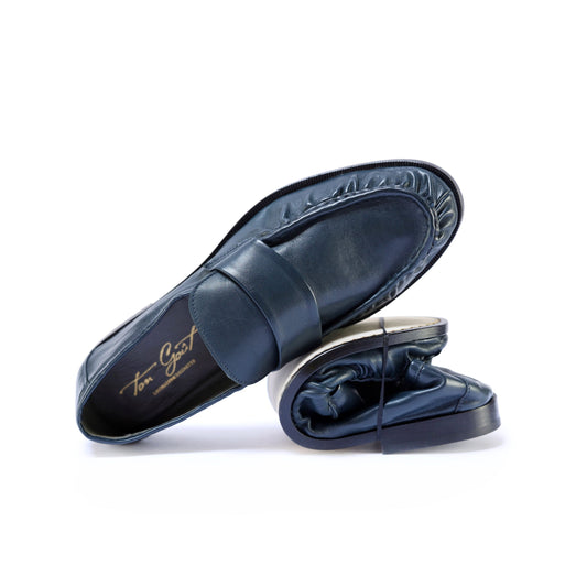 Luis Blue Loafers