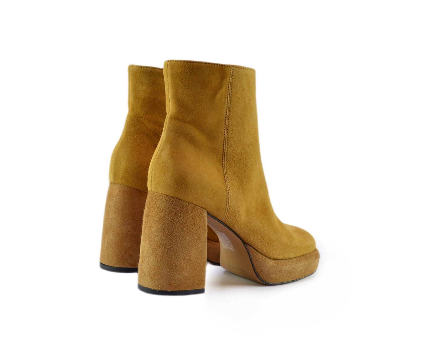 Bottines moutarde FEMME
