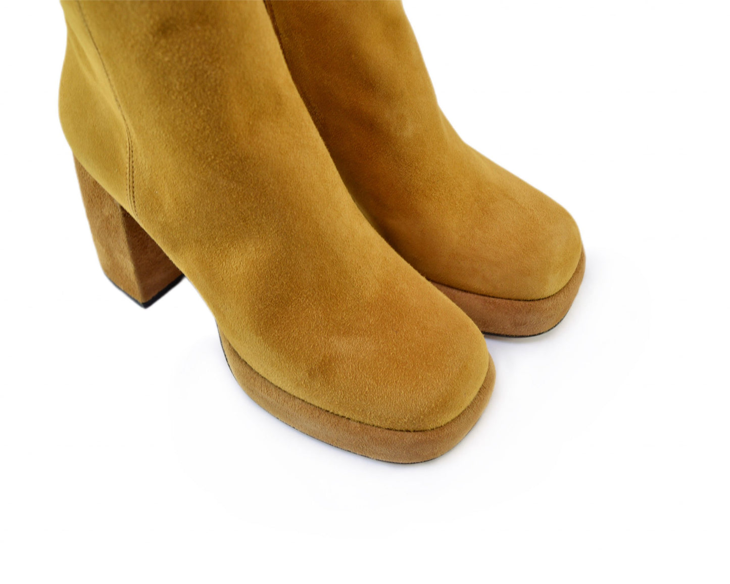 Bottines moutarde FEMME