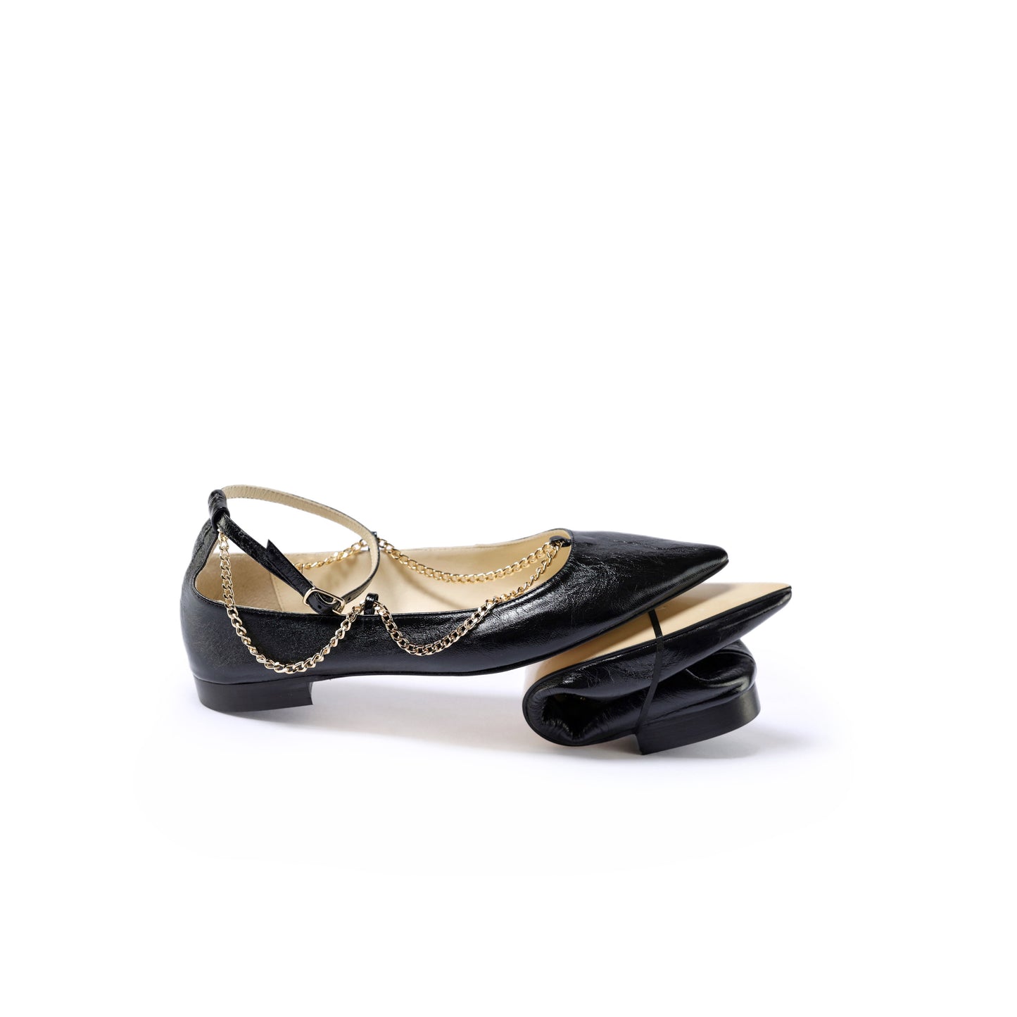 Ballerina Eiffel Latex Nero