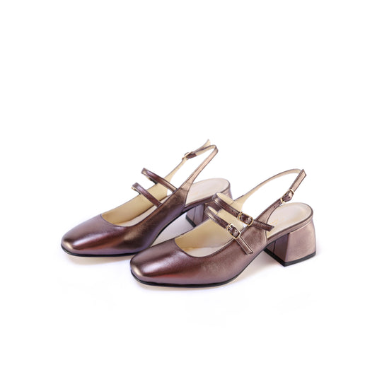 Décolleté Petra Laminato Bronzo