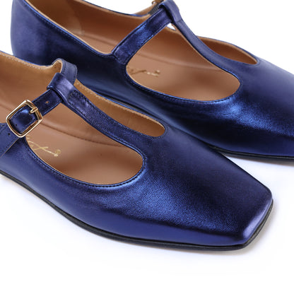 Ballerine Paris Bleu