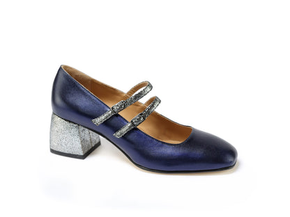 Gita Blue Pumps