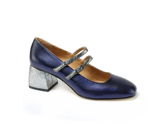 Gita Blue Pumps