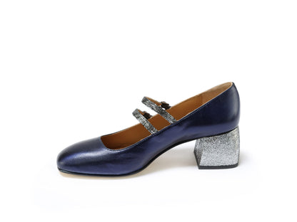 Gita Blue Pumps