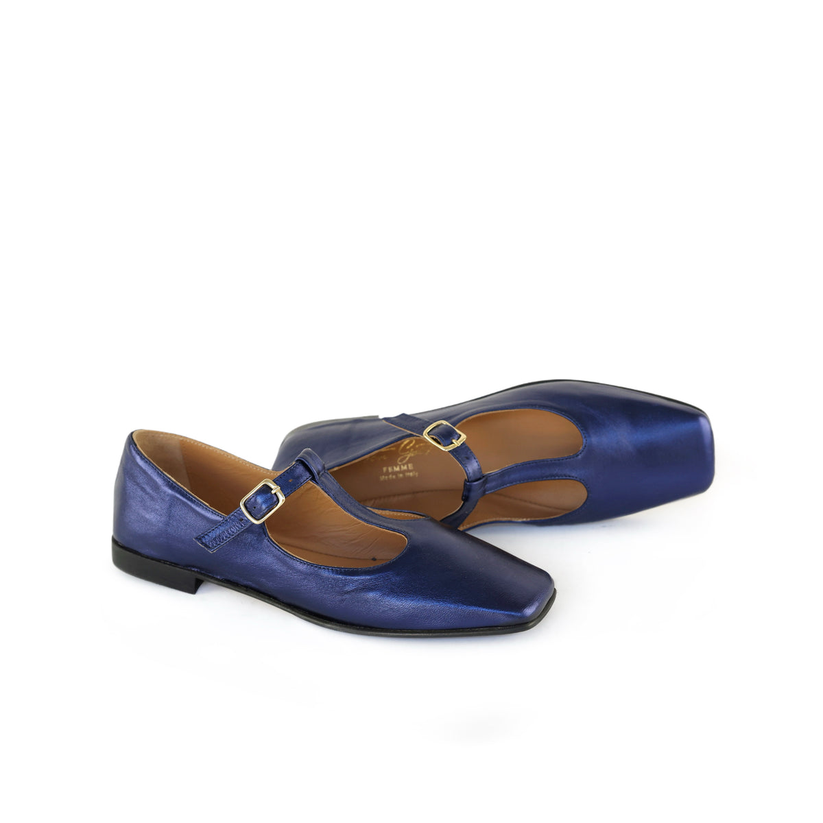 Ballerine Paris Bleu