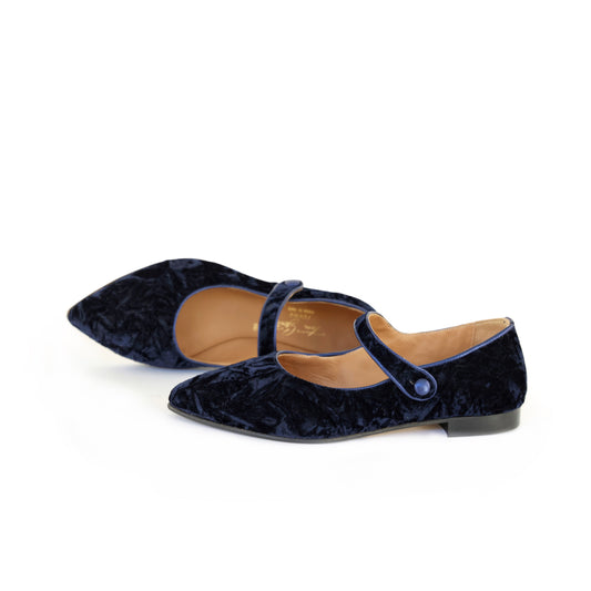 Angelica T.Moro in Steel Laminated Leather