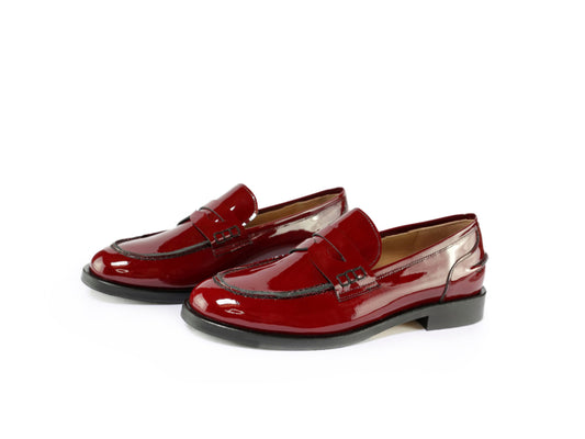 Mocassino Betty Rosso
