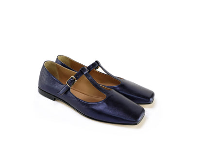 Ballerine Paris Bleu