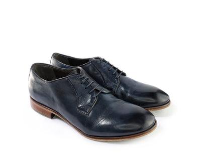 Scarpe Derby eleganti col.Blu