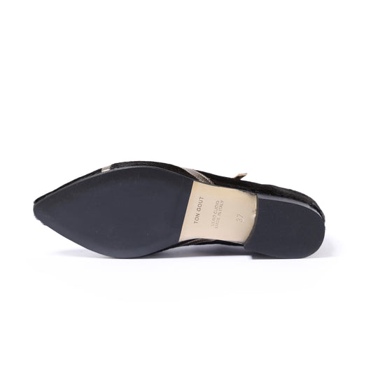 Angelica T.Moro in Steel Laminated Leather