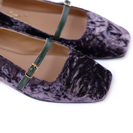 Angelica T.Moro in Steel Laminated Leather