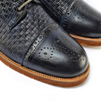 Scarpe Derby Blu