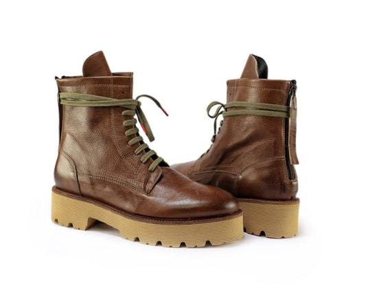 AISHA LEATHER ankle boot