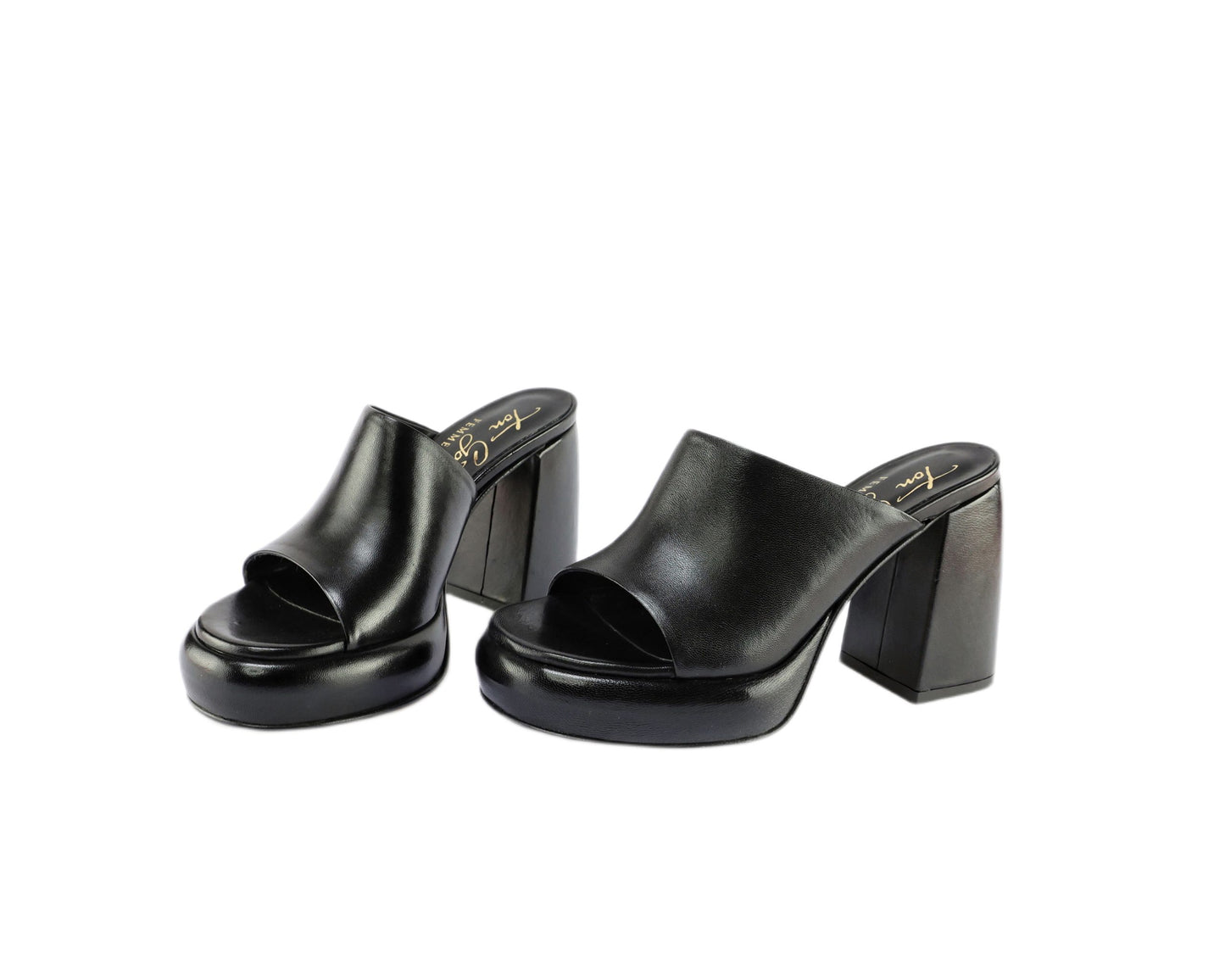 Sabot con Plateau col.Nero