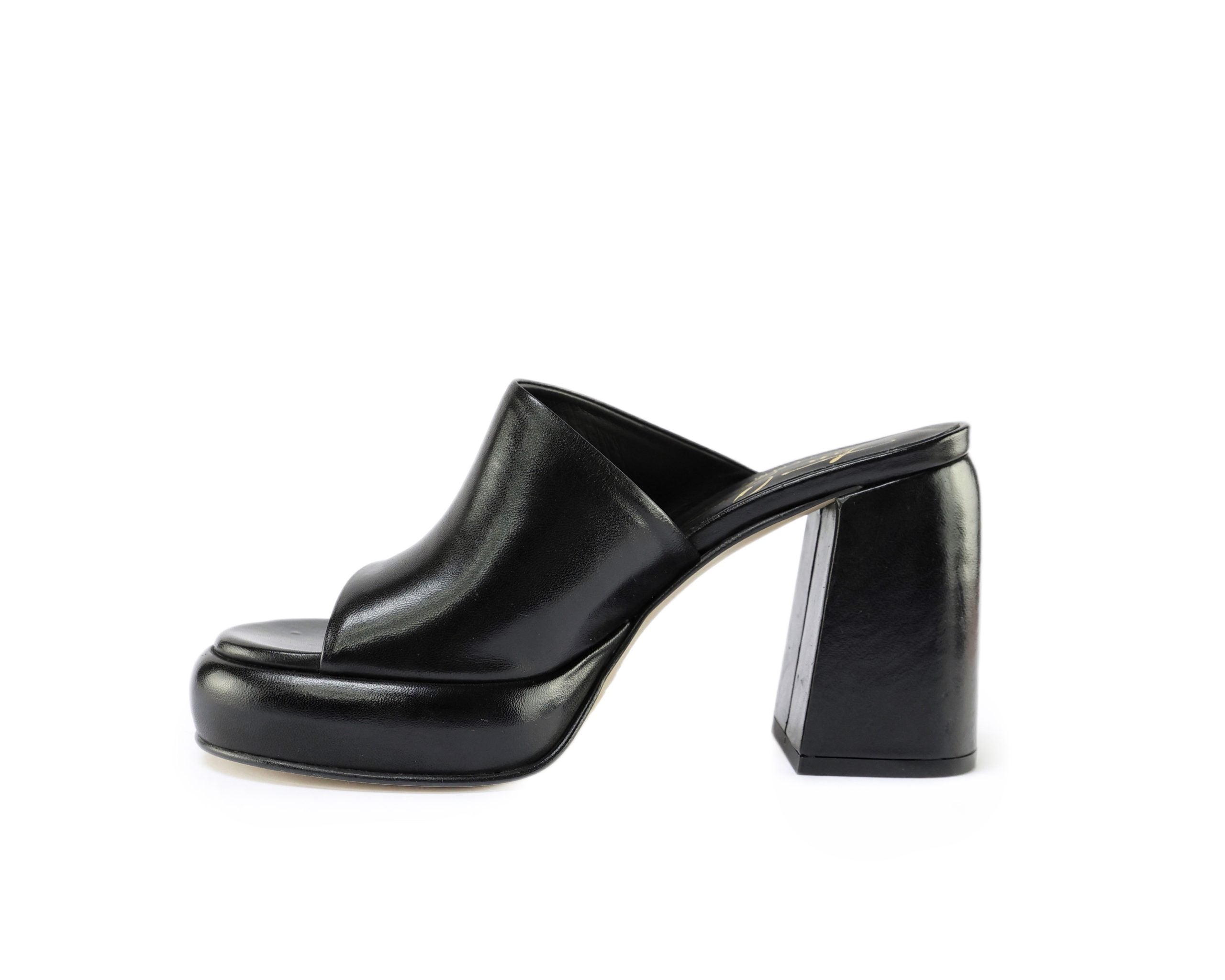Sabot à plateforme noir
