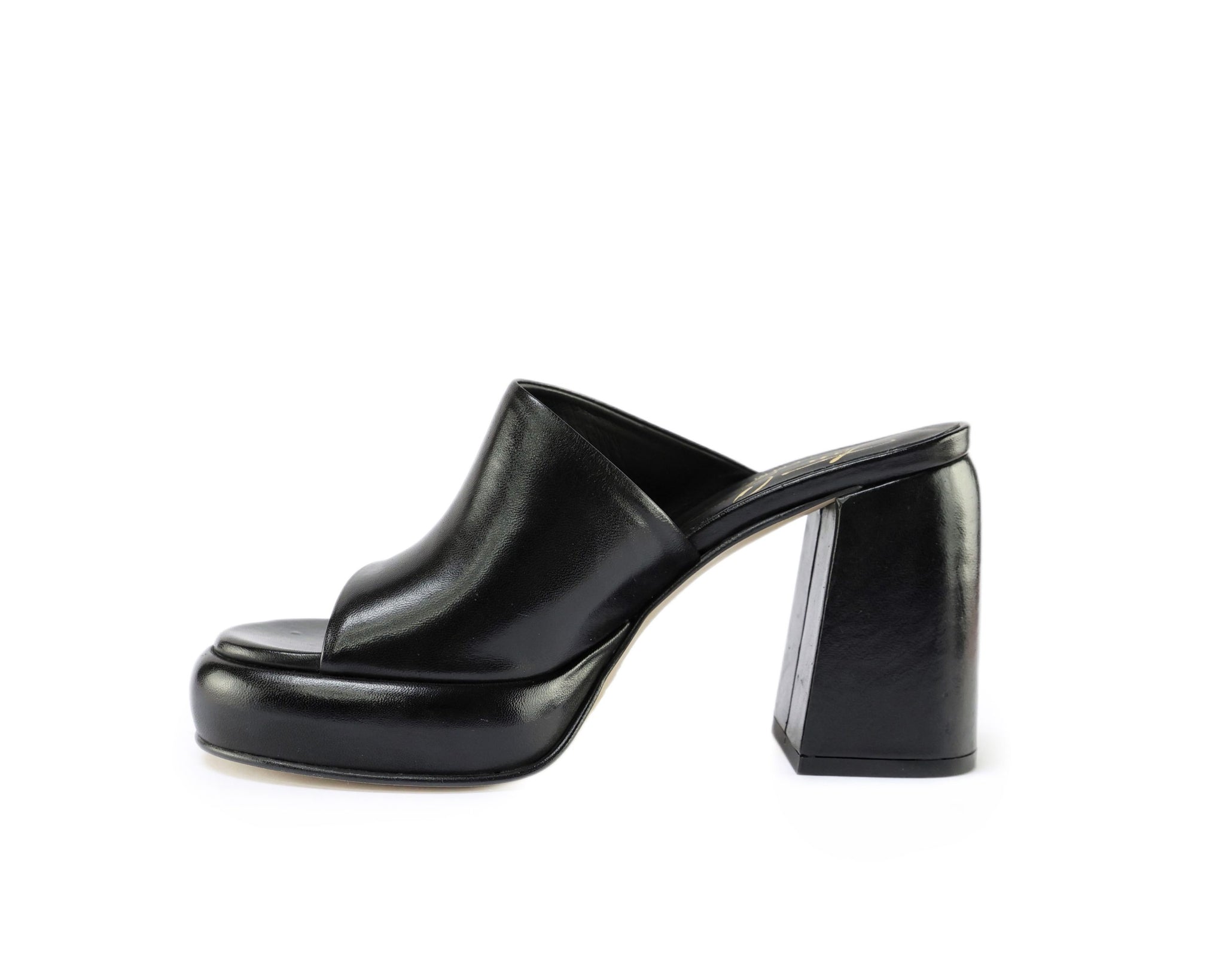 Sabot à plateforme noir
