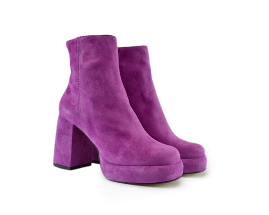 FEMME Pink Ankle Boots