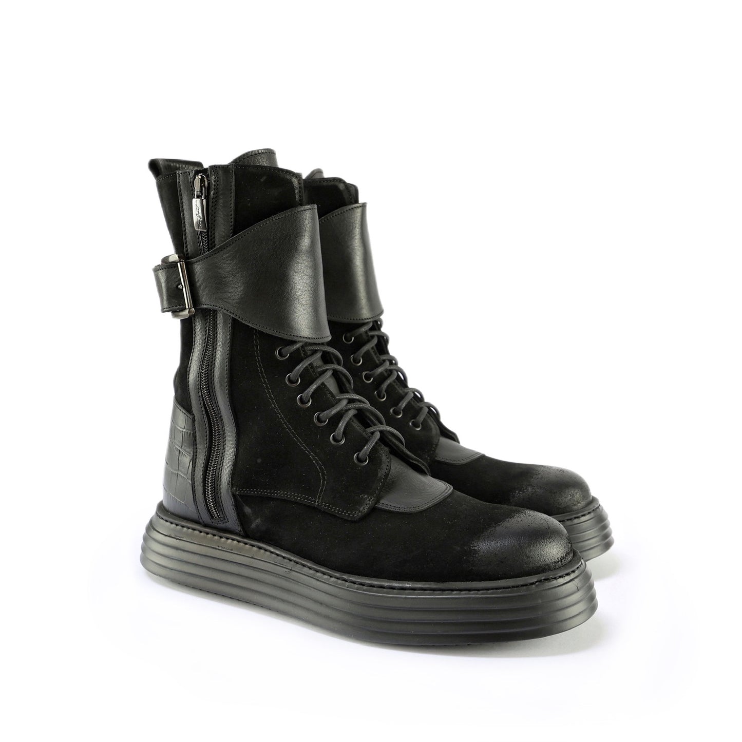 Black Amatista Ankle Boot