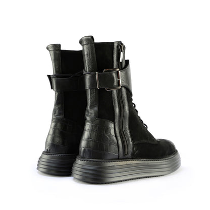 Black Amatista Ankle Boot