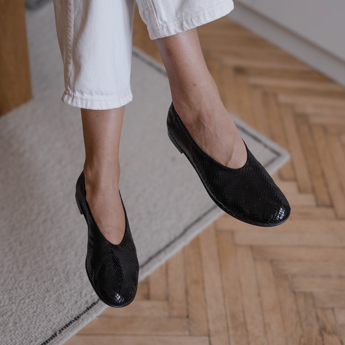 Ballerina Lau Snake NERO