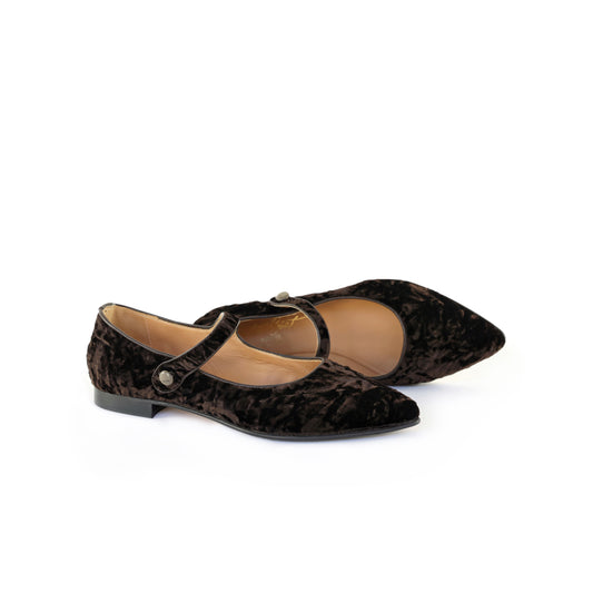 Angelica T.Moro in Steel Laminated Leather