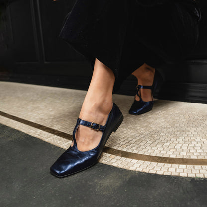 Ballerine Paris Bleu