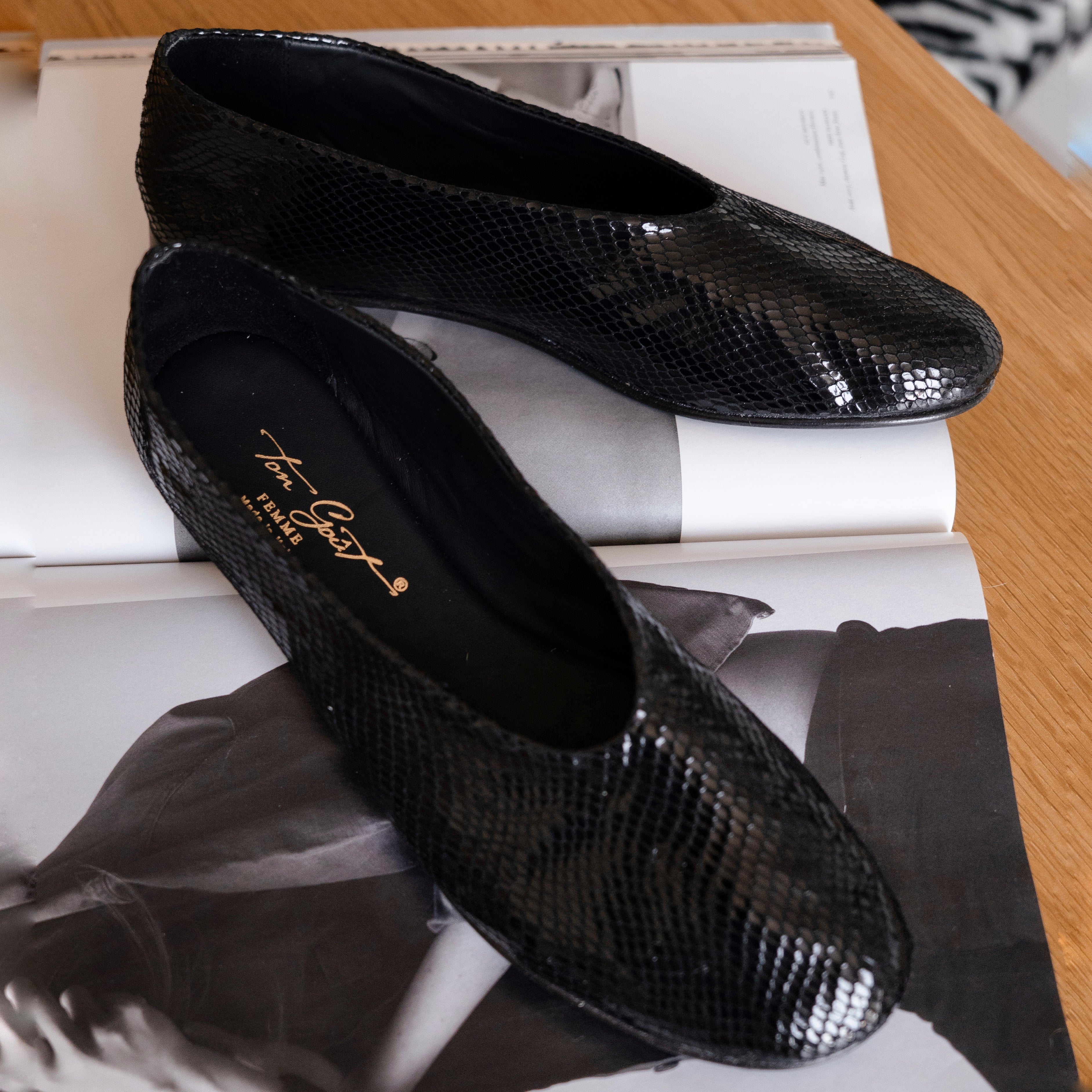 Ballerina Lau Snake NERO F/W 26