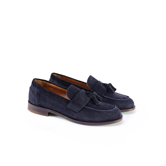 Mocassino Karma A1 Camoscio Blu