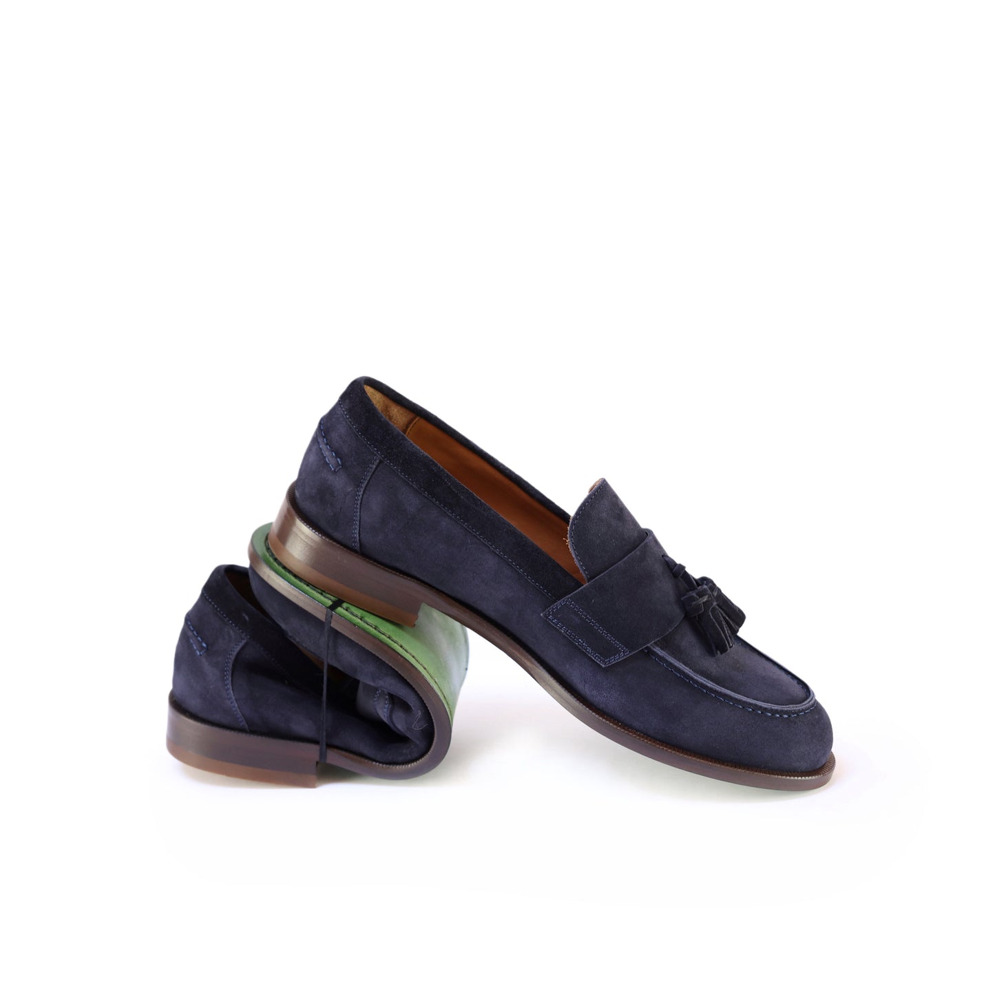 Mocassino Karma A1 Camoscio Blu