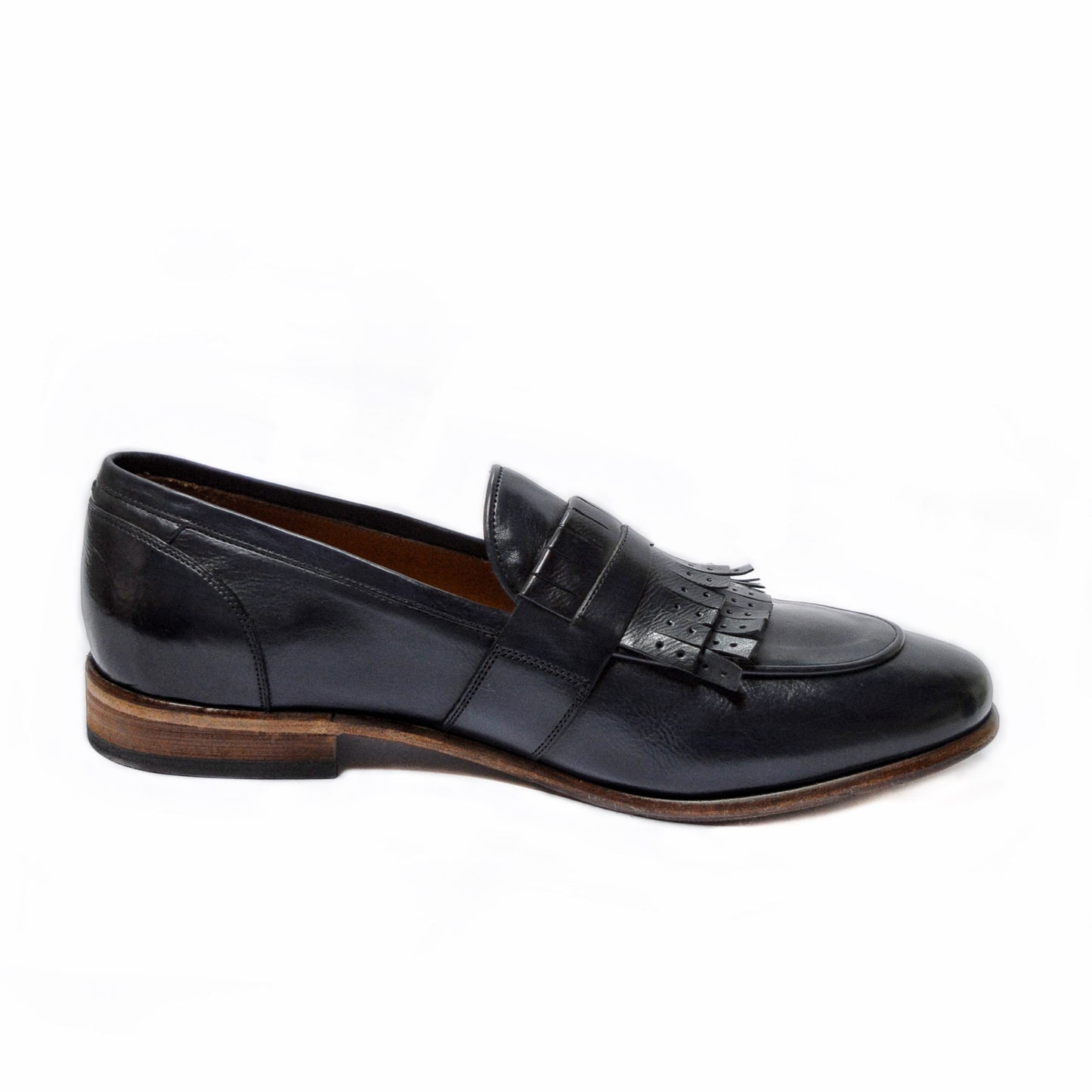 Bari Black Moccasin